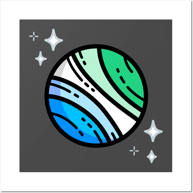 Planet Gay Wall Art by Haley Aletheia